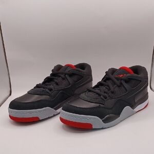 NEW Nike Jordan 4 RM (PS) Black/Grey/Red/White Kids Size 1Y US FQ7936-061